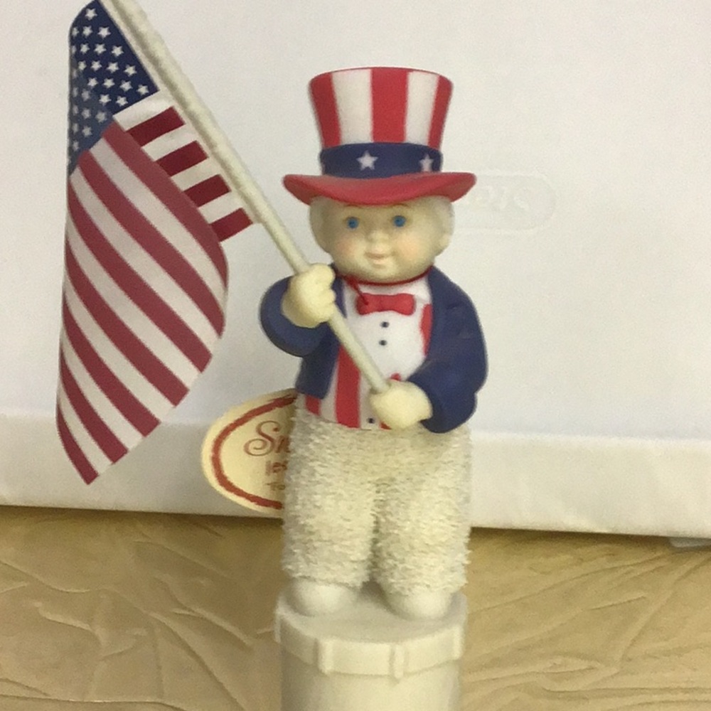 FOR THE RED WHITE AND BLUE SNOWBABY